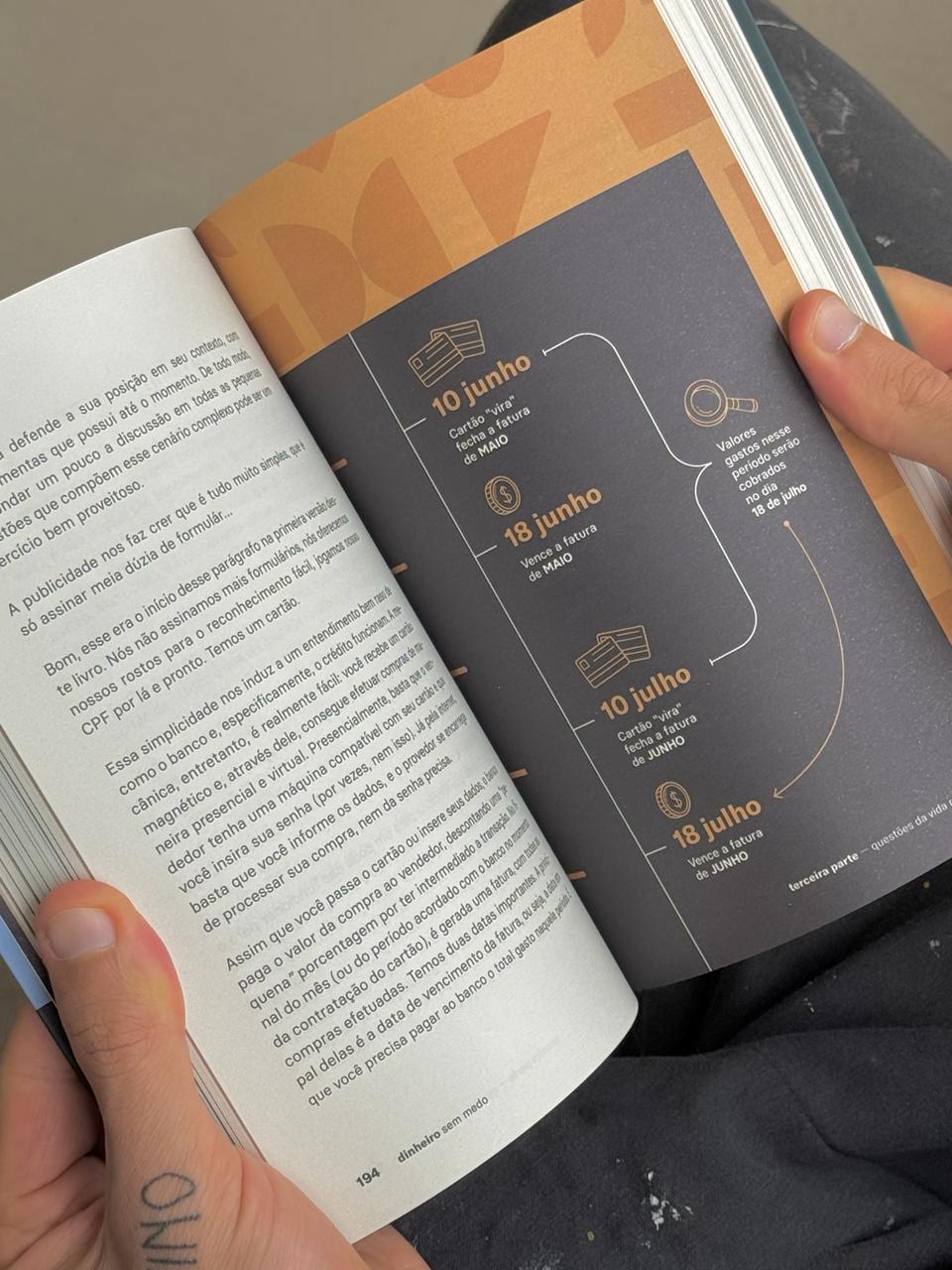 Página interna do livro Dinheiro Sem Medo